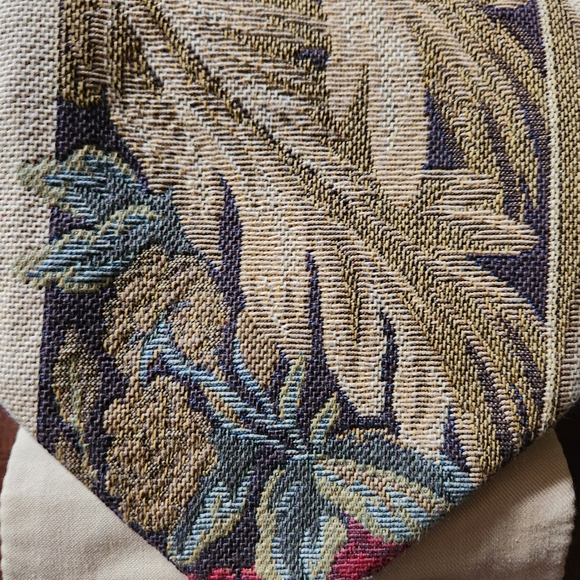 Vintage Metrax Craye Flemish Tapestries Bell Pull Brass - Picture 11 of 12